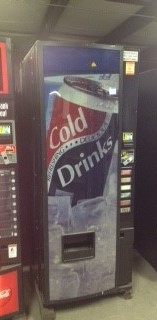 Dr Pepper Dixie Narco 240-6 Bubble Front Soda Vending Machine W/Coin & $Bill'S 